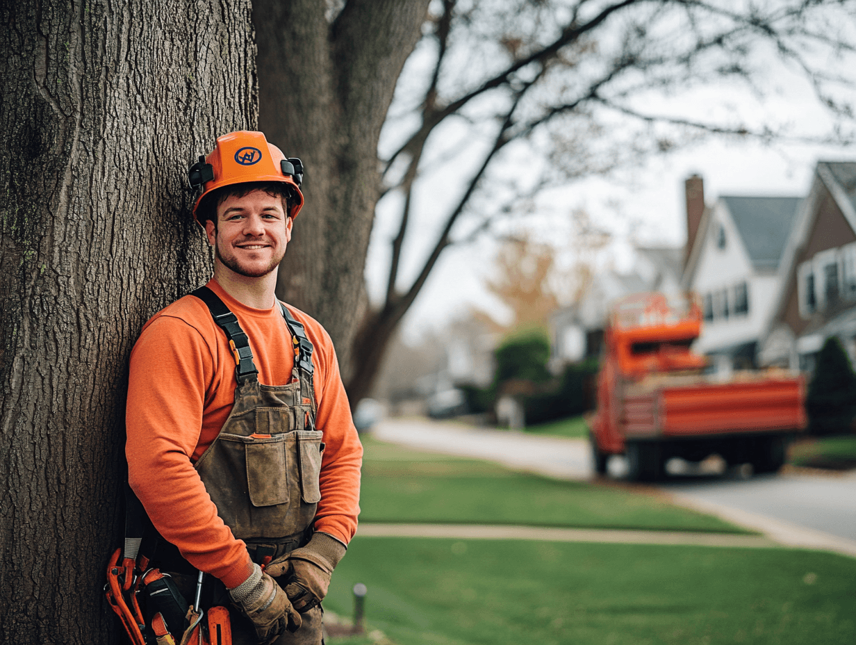 Big Creek Tree Service arborist in Northeast Ohio neighborhood